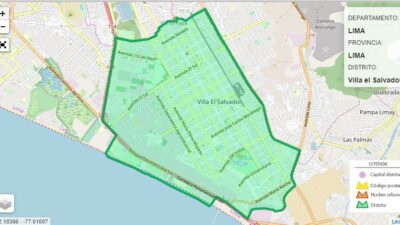 Codigo postal de villa el Salvador